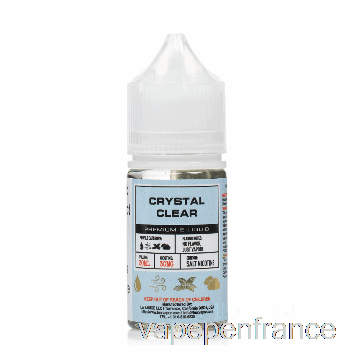 Limpide - Série De Sels Bsx - Stylo Vape 30 Ml 30 Mg